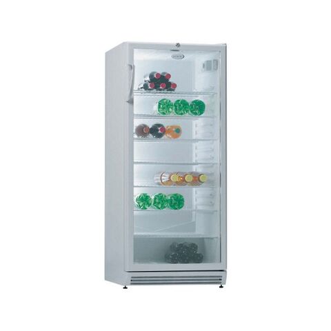 Flaschenkühlschrank mit Glastür 280 l